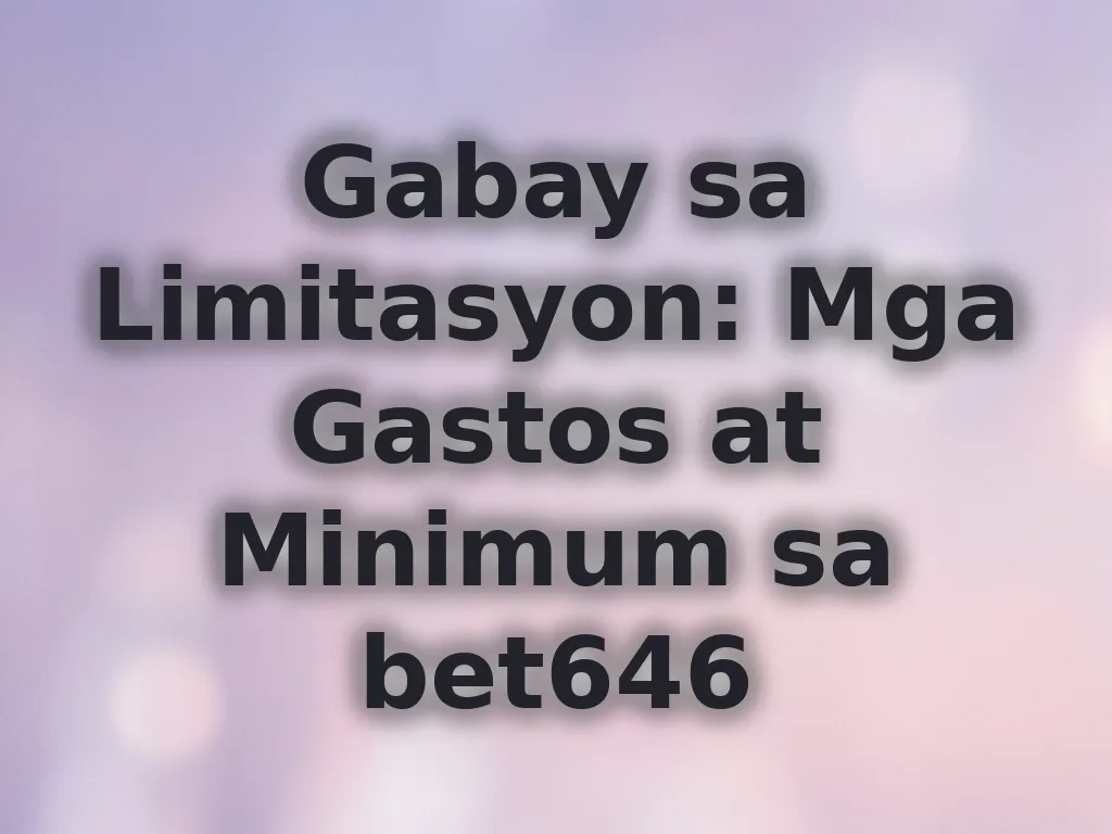 Gabay sa Limitasyon